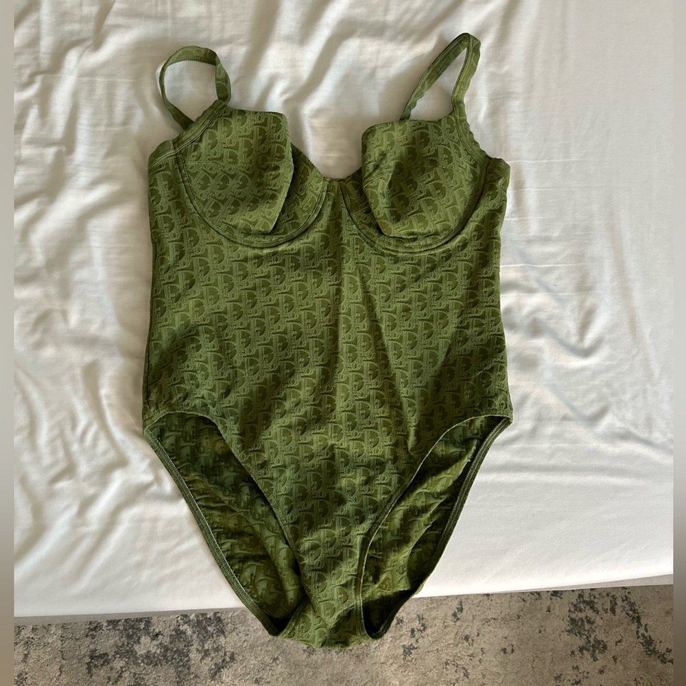 Dior Olive Green Bodysuit
